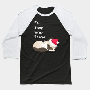 Christmas Kitty Goal Baseball T-Shirt